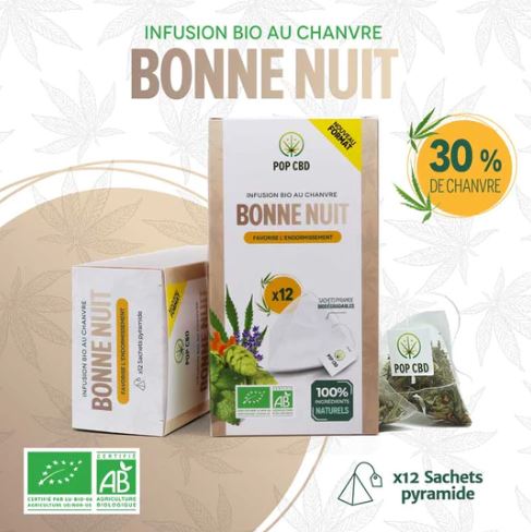 Sachet pyramide "bonne nuit