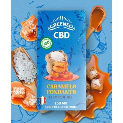 Caramels fondant et fleur de sel CBD