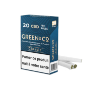 Cigarettes CBD Green&Co Classic
