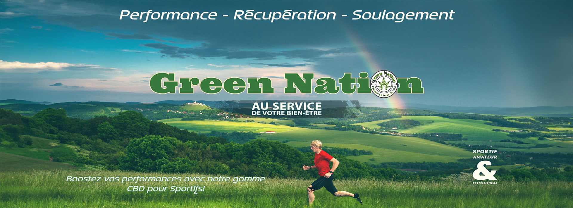 enseigne sport et CBD