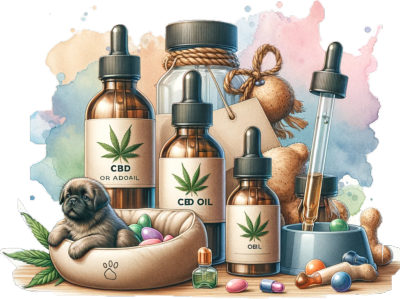 Huiles CBD pour animaux