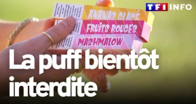 Blog vente interdite puff non-rechargeable