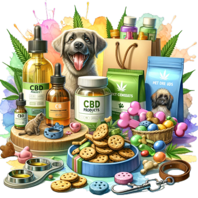 Produits CBD pour animaux