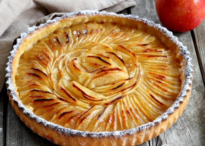 recette tarte au pommes et poires cbd