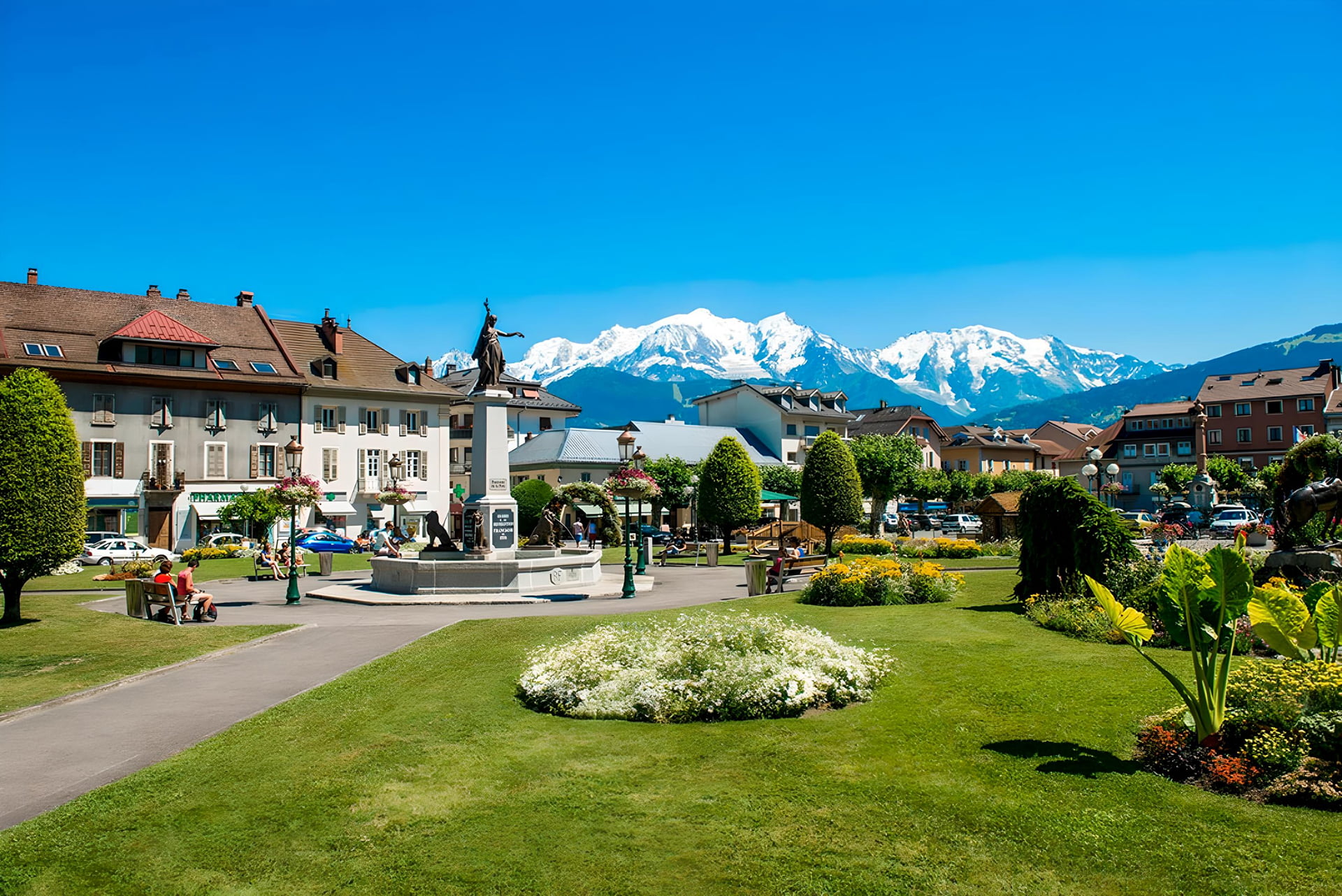 Place Charles Albert - Sallanches